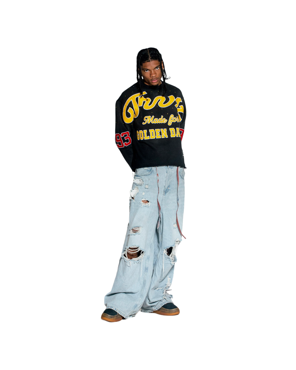 "GOLDEN DAYS" OVERSIZED CREWNECK