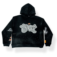 STARS IN THE SKY HOODIE - Onyx Black