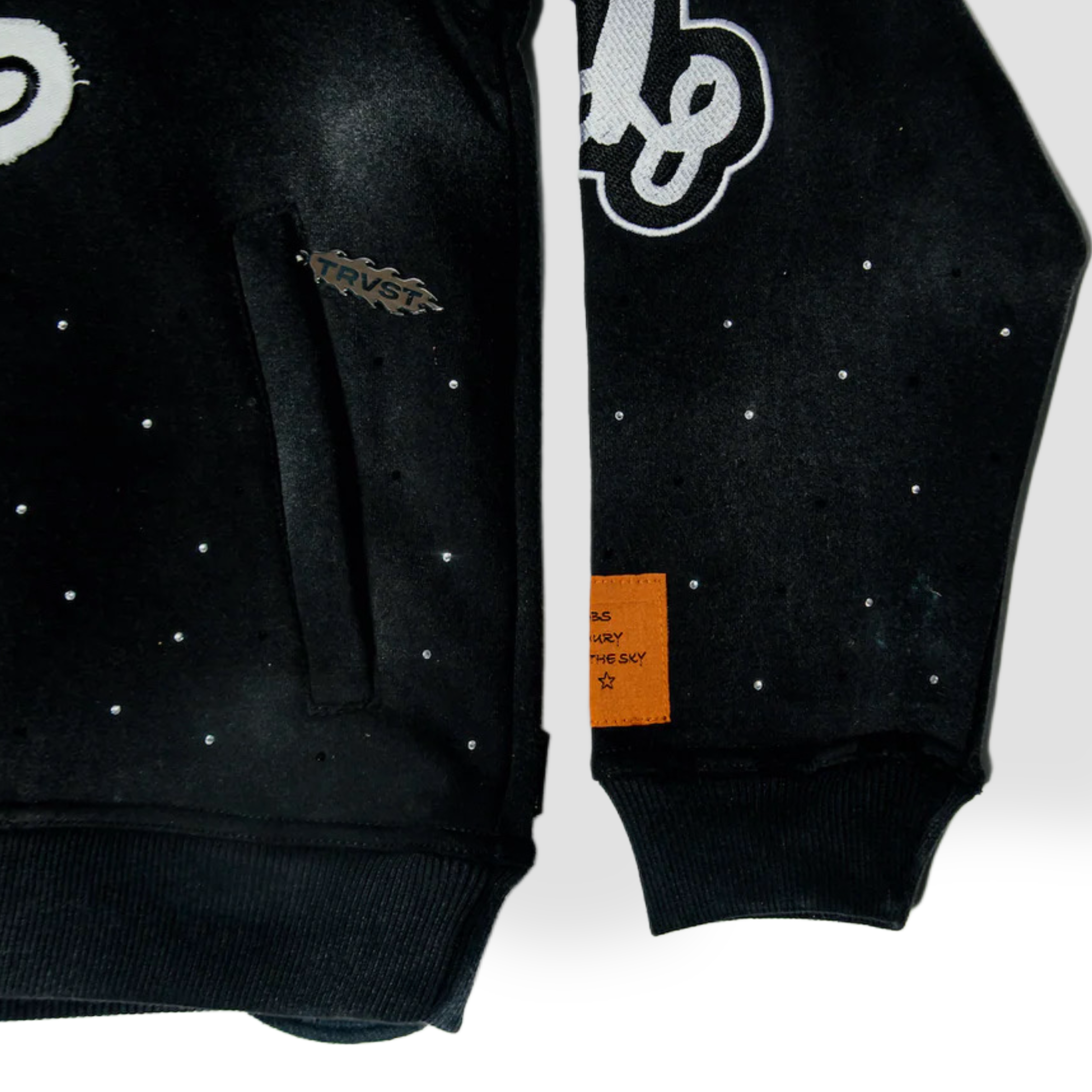 STARS IN THE SKY HOODIE - Onyx Black